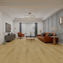 Vinyylilankku Karitma Nordic Basic Vinyl 3041 Rosala 5mm, integroitu askeläänieriste