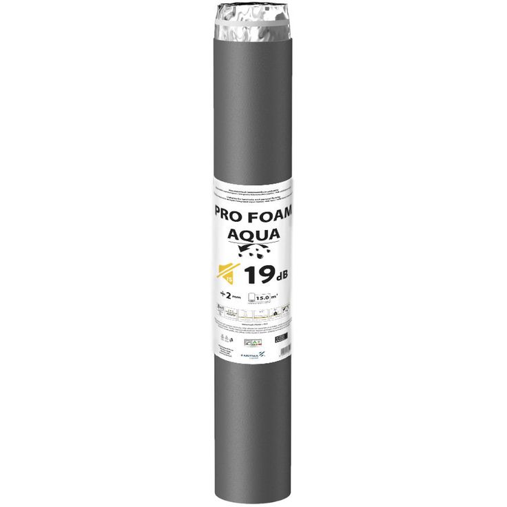 Alusmateriaali Karitma Pro Foam Aqua, 2mm, 60kPA, 15m²/rulla