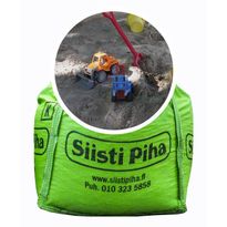 Hiekkalaatikkohiekka Siisti Piha, 0-4mm, eri kokoja