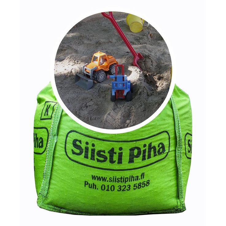 Hiekkalaatikkohiekka Siisti Piha 0-4 mm1000 kg