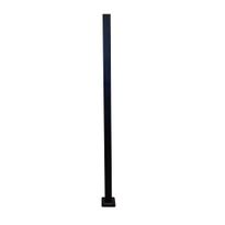 Aitatolppa Green Land Garden, 130x5x5cm, musta, alumiini