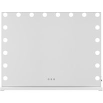 Meikkipeili Lumio Lights Hollywood 80 x 62 cm, 18 LED-lamppua
