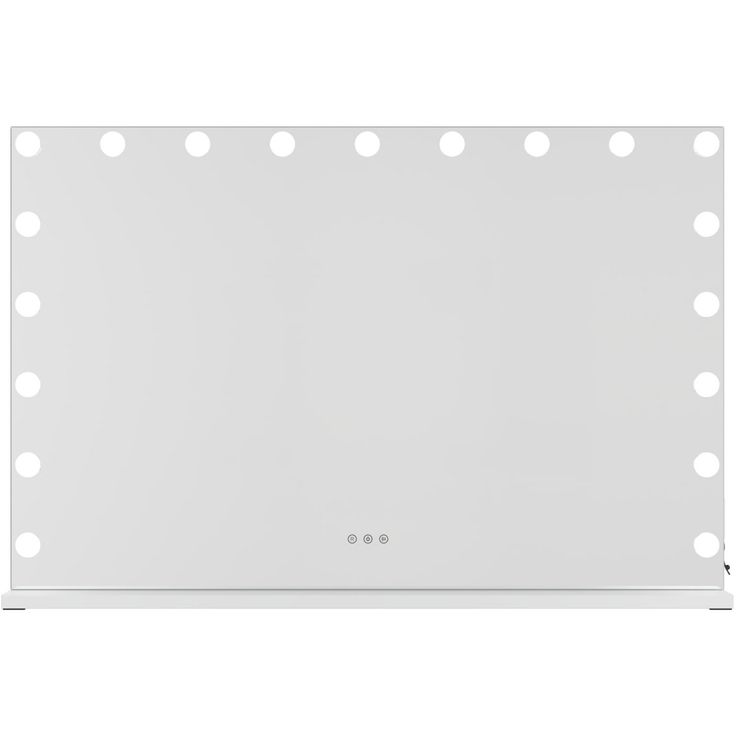 Meikkipeili Lumio Lights Hollywood 100 x 65 cm, 19 LED-lamppua