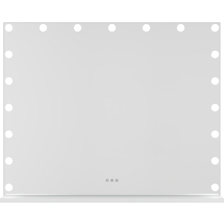 Meikkipeili Lumio Lights Hollywood 100 x 80 cm, 19 LED-lamppua