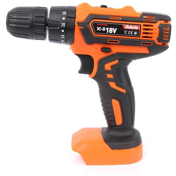 Akkuporakone Robota DC-D, 18V, ilman akkua