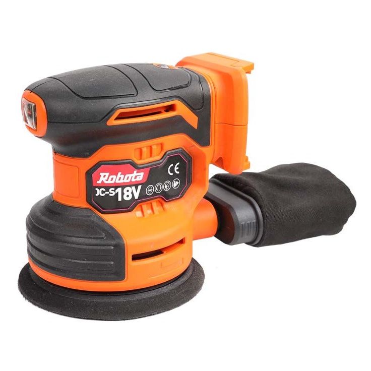 Akkuepäkeskohiomakone Robota DC-S18V, 125mm, 18V, ilman akkua