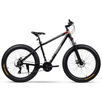 Maastopyörä Swoop Fatbike Adventurer, 26x4&quot;, 21 vaihdetta, musta