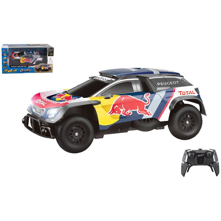 Kauko-ohjattava ralliauto Dynatech Peugeot 3008DKR Maxi, 1:16