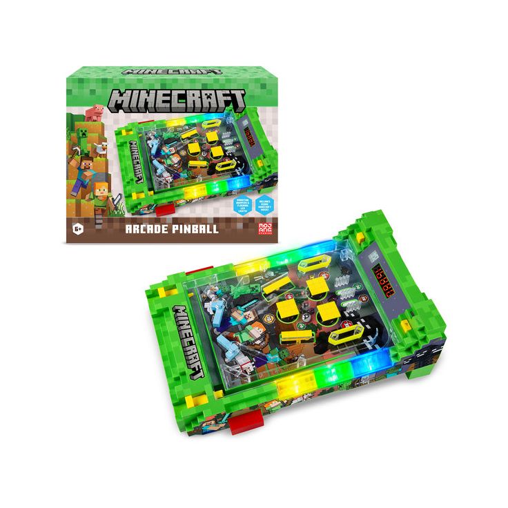 Elektroninen flipperipeli Minecraft Overworld, 28x40cm