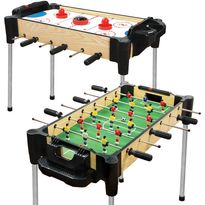 Pelipöytä, pöytäjalkapallo ja ilmakiekko TRG Games, 2-in-1, 68cm