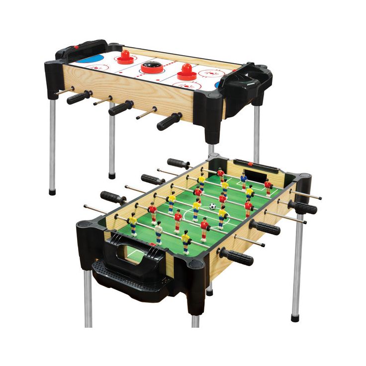 Pelipöytä, pöytäjalkapallo ja ilmakiekko TRG Games, 2-in-1, 68cm