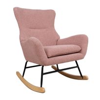 Keinutuoli Home4You Romy pinkki