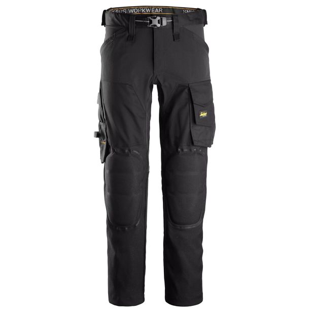 Työhousut Snickers Workwear 6593 AllroundWork polvisuojilla