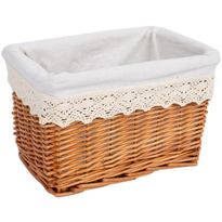 Kori Home4You MAX-5 30x20xK18 cm, vaaleanruskea, pitsillä