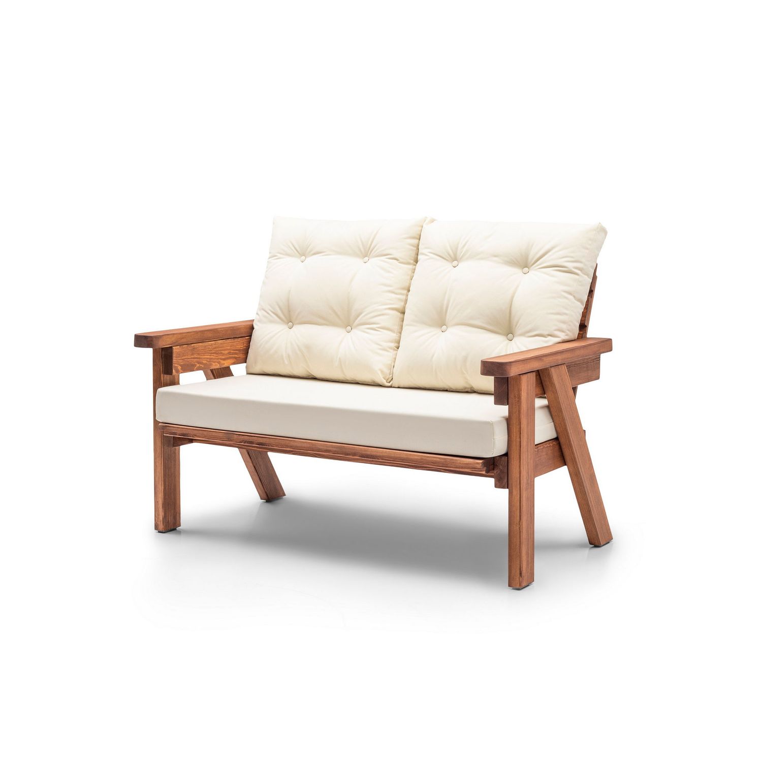 Puutarhasohva Linento Garden Abant, 2-istuttava, beige