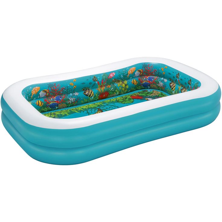 Uima-allas Bestway 3D Undersea Adventure, 2.62m x 1.75m x 51cm