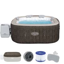 Ulkoporeallas Bestway Lay-Z-Spa Cabo Smart Hydrojet 6, 4-6 henkilöä, 144 suutinta