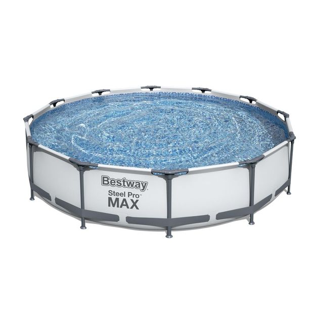 Uima-allassetti Bestway Steel Pro Max, 366x76cm, pyöreä, Verkkokaupan poistotuote