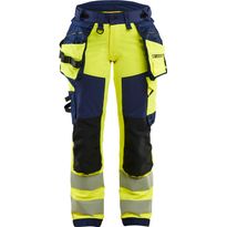 Naisten riipputaskuhousut Blåkläder 7022 Highvis 4-way Stretch