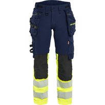Naisten riipputaskuhousut Blåkläder 7025 Highvis 4-way Stretch