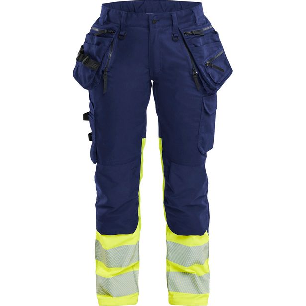 Naisten riipputaskuhousut Blåkläder 7030 Highvis Stretch