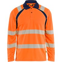 Pitkähihainen pikeepaita Blåkläder 3598 Highvis, UV-suojattu