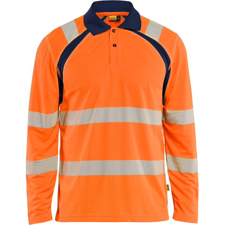 Pitkähihainen pikeepaita Blåkläder 3598 Highvis, UV-suojattu