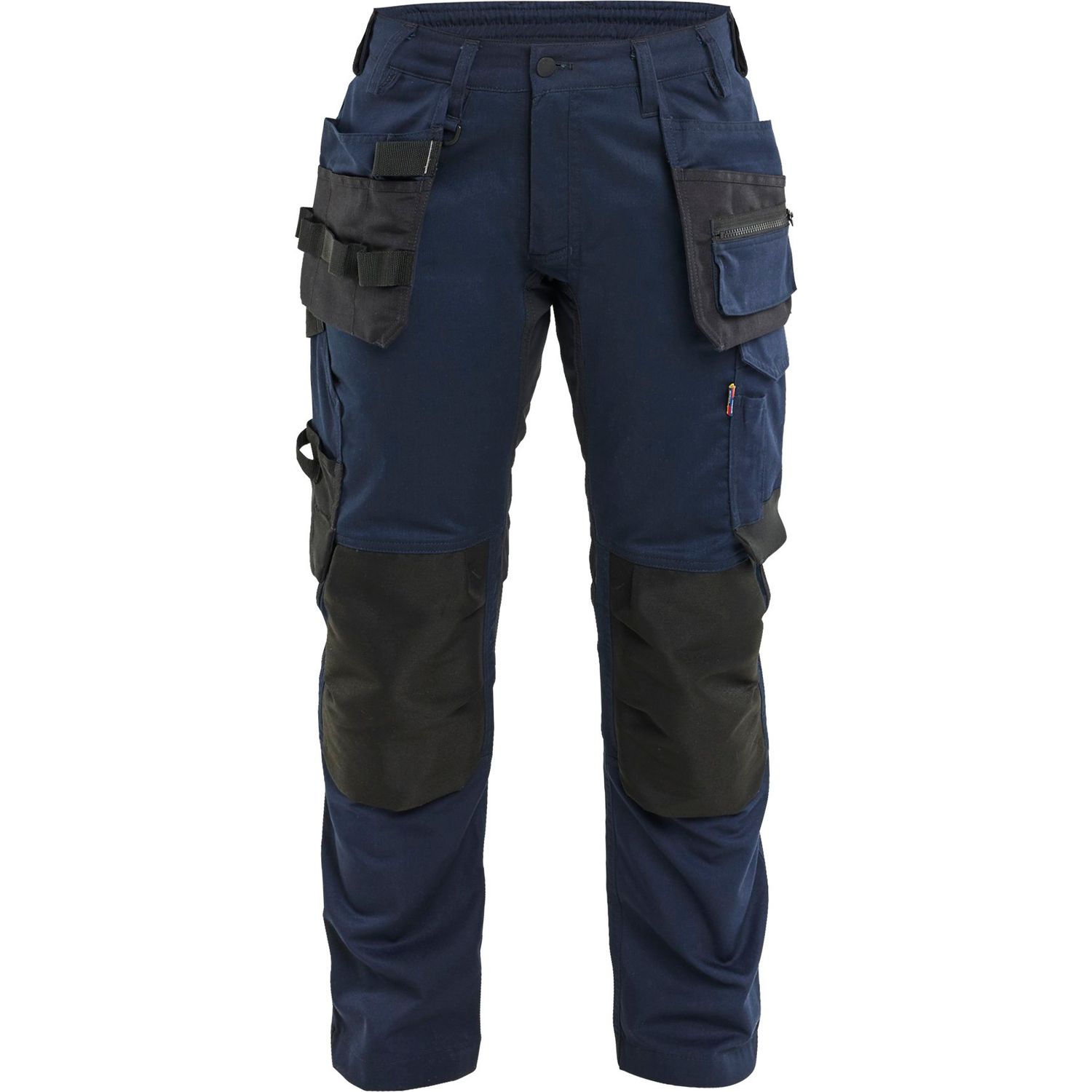 Naisten riipputaskuhousut Blåkläder 7132-1832 stretch tumma mariininsininen D18