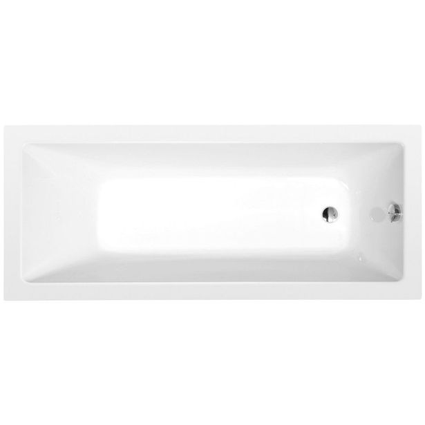 Kylpyamme Interia Noemi 1600x700x390 mm, valkoinen