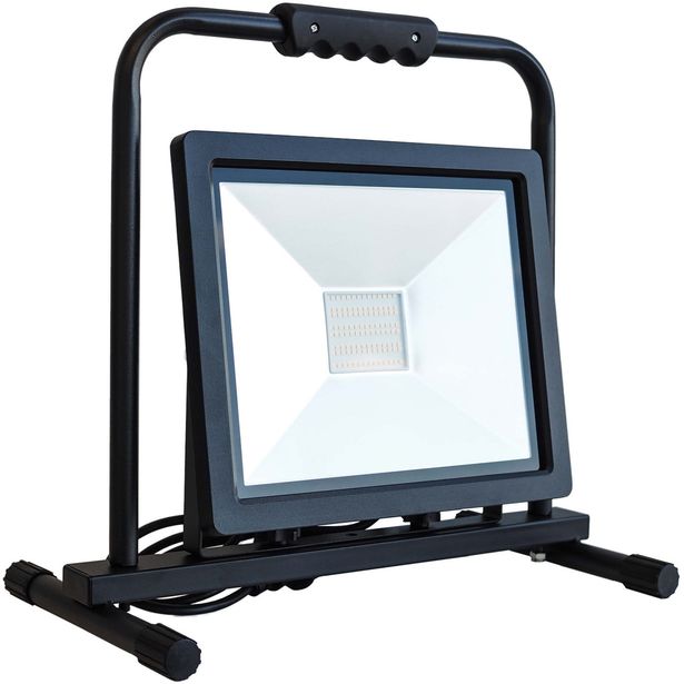 LED-valonheitin Led Energie Slim, 100W, H-jalustalla, 8000lm, 4500K, IP44