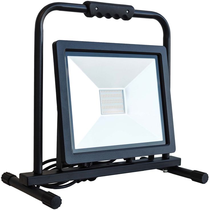 LED-valonheitin Led Energie Slim, 100W, H-jalustalla, 8000lm, 4500K, IP44