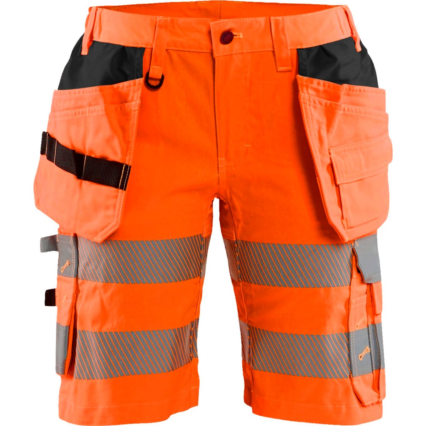 Naisten shortsit Blåkläder 7186 Highvis stretch, huomio-oranssi, C40