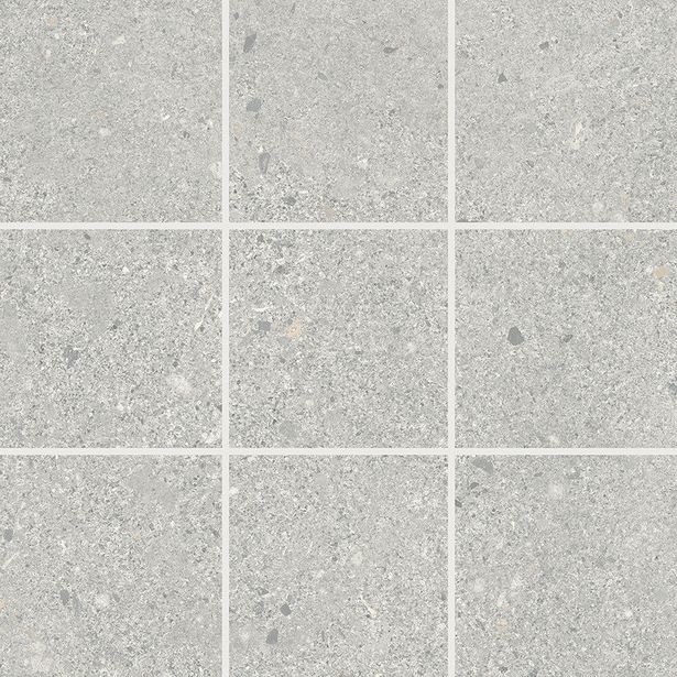 Lattialaatta Void 10x10cm, sileä, matta, fog