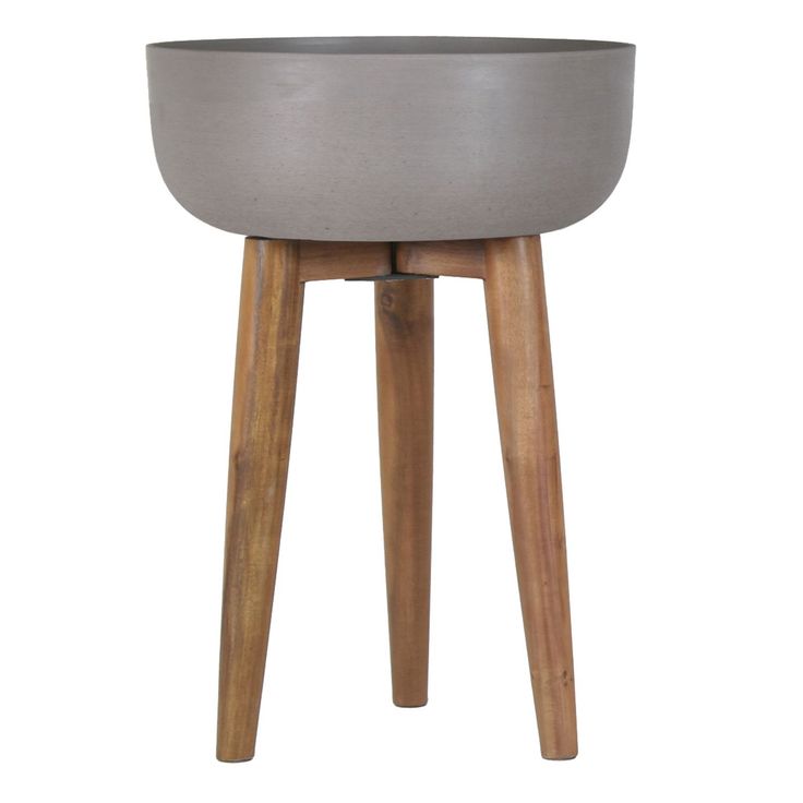 Kukkaruukku Home4You Sandstone ø40x56,5cm, ruskea 