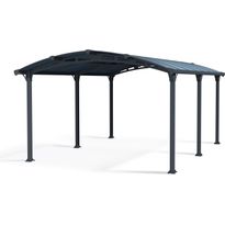 Autokatos Palram-Canopia Arcadia 3,6 x 5 m, tummanharmaa/harmaa