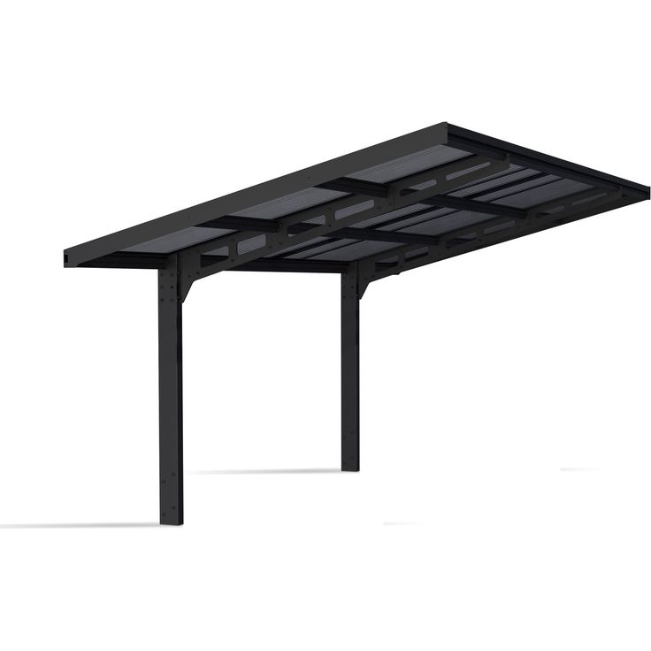 Autokatos Palram-Canopia Sydney Wave 3 x 6 m, musta