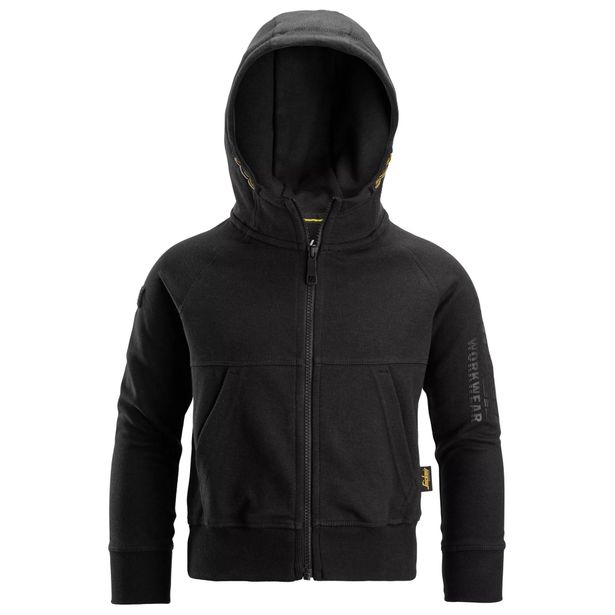 Lasten vetoketjuhuppari Snickers Workwear 7512 Junior logolla