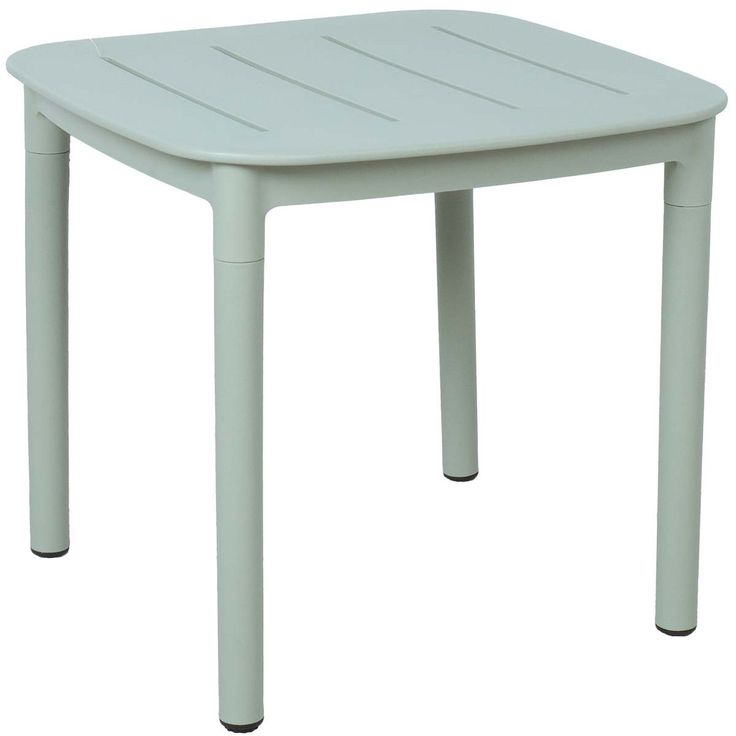 Laud MANGO 45x45xH40cm, greenish gray plastic