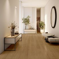 Vinyylikorkki Karitma Hydrowood 5009 Oak Arosa, vaaleanruskea