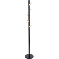 Naulakko Home4You FOREST Ø28xK177 cm, musta/luonnonvärinen