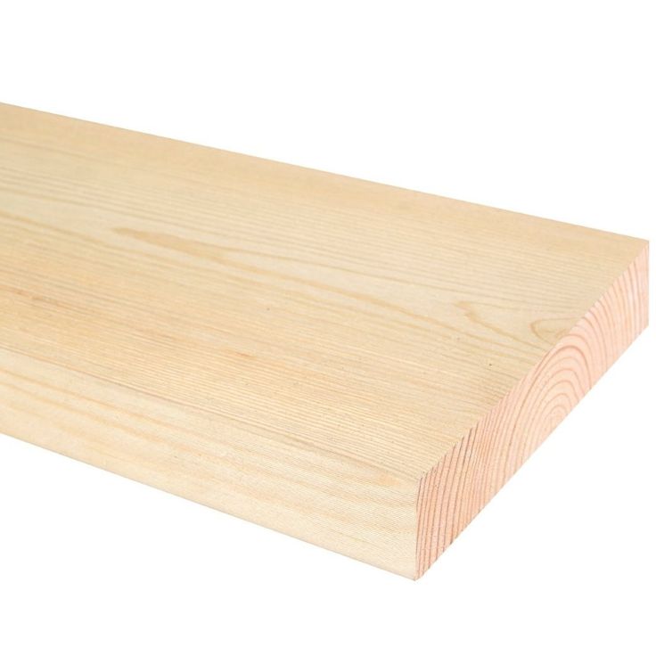 Terassilauta Duramen Deck, 28x130x4800mm, mänty, harjattu, kirkas
