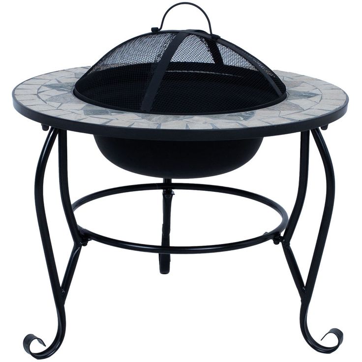 Fire pit MOSAIC 60x60xH45cm, beige