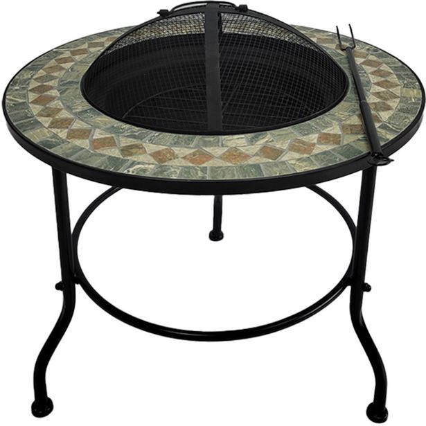 Fire pit MOSAIC D90xH50cm