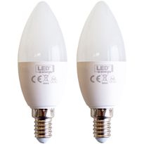 LED-kynttilälamppu Led Energie, 5W, 350lm, himmennettävä, 3000K, 2kpl/pkt