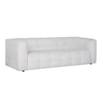 Sohva Home4You LEESI 3-istuttava, beige