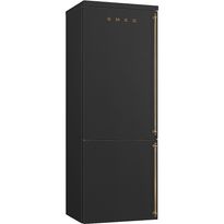 Jääkaappipakastin Smeg FA8005LAO6 70,4cm, musta