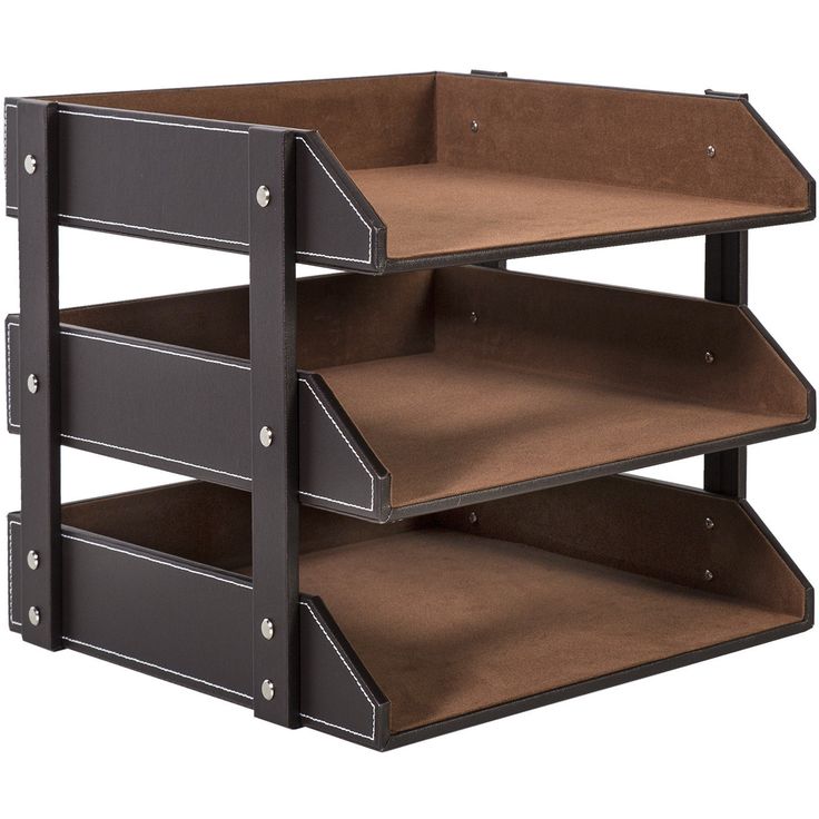 Document drawer WALTER 28x35xH27cm, brown
