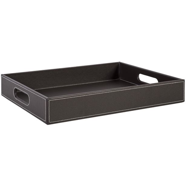 Tray WALTER dark brown