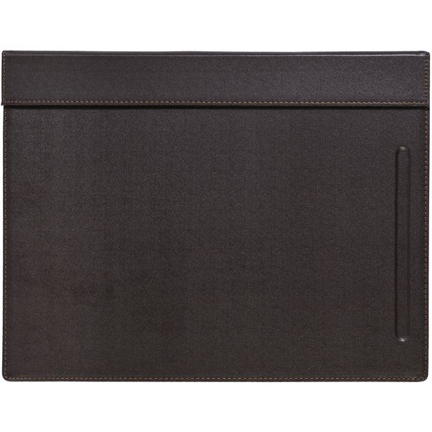 Desk mat WALTER 34x45cm, dark brown