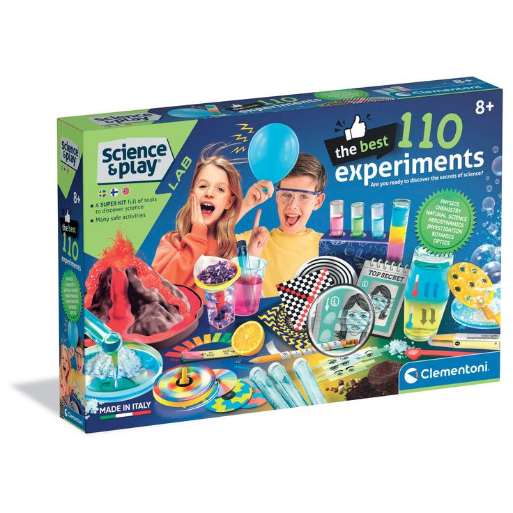 Tiedesetti Clementoni The Best 110 Experiments